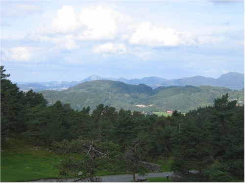 viewpoint from the park